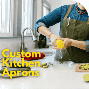 Custom Logo Kitchen Aprons Custom Logo Kitchen Aprons